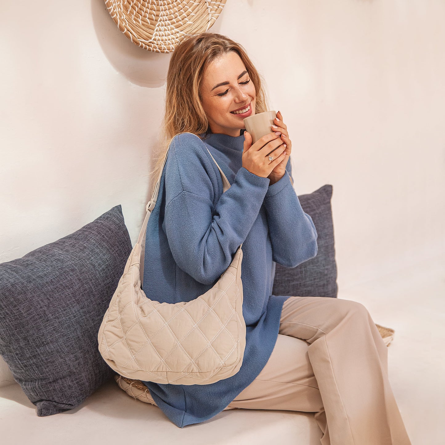 ROMÉ Quilted Puffer