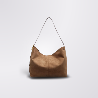 Maya Lock torebka na ramię z zamszu