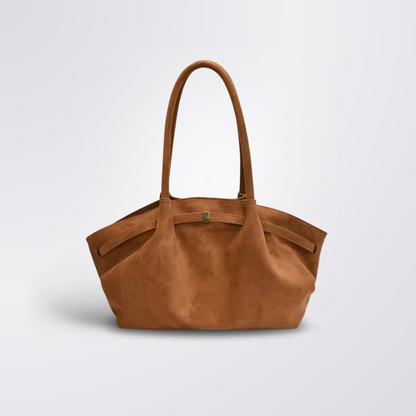 Gianna elegancka torebka zamszowa na ramię