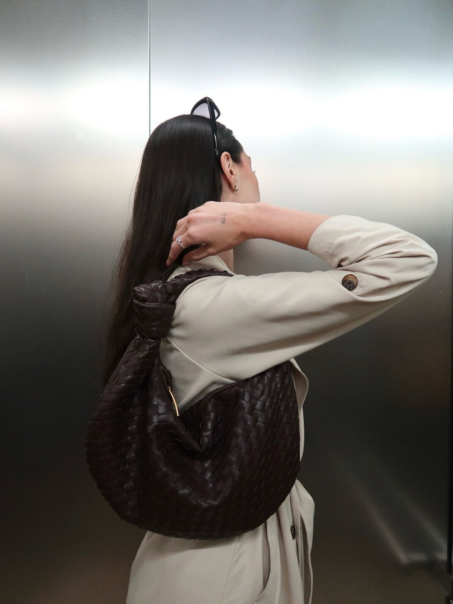 Sava Medium pleciona torebka