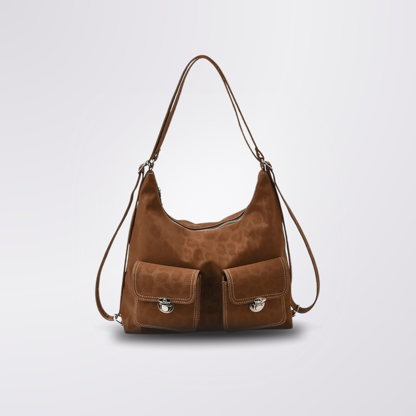 Leona Vintage torebka shopper w panterkę