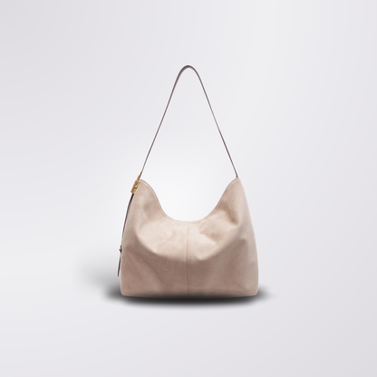 Maya Lock torebka na ramię z zamszu