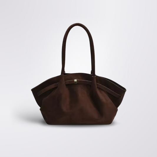 Gianna elegancka torebka zamszowa na ramię