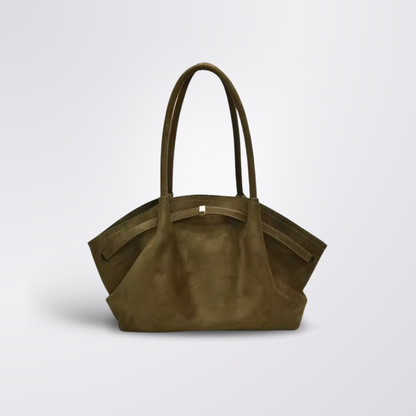 Gianna elegancka torebka zamszowa na ramię