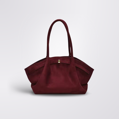 Gianna elegancka torebka zamszowa na ramię