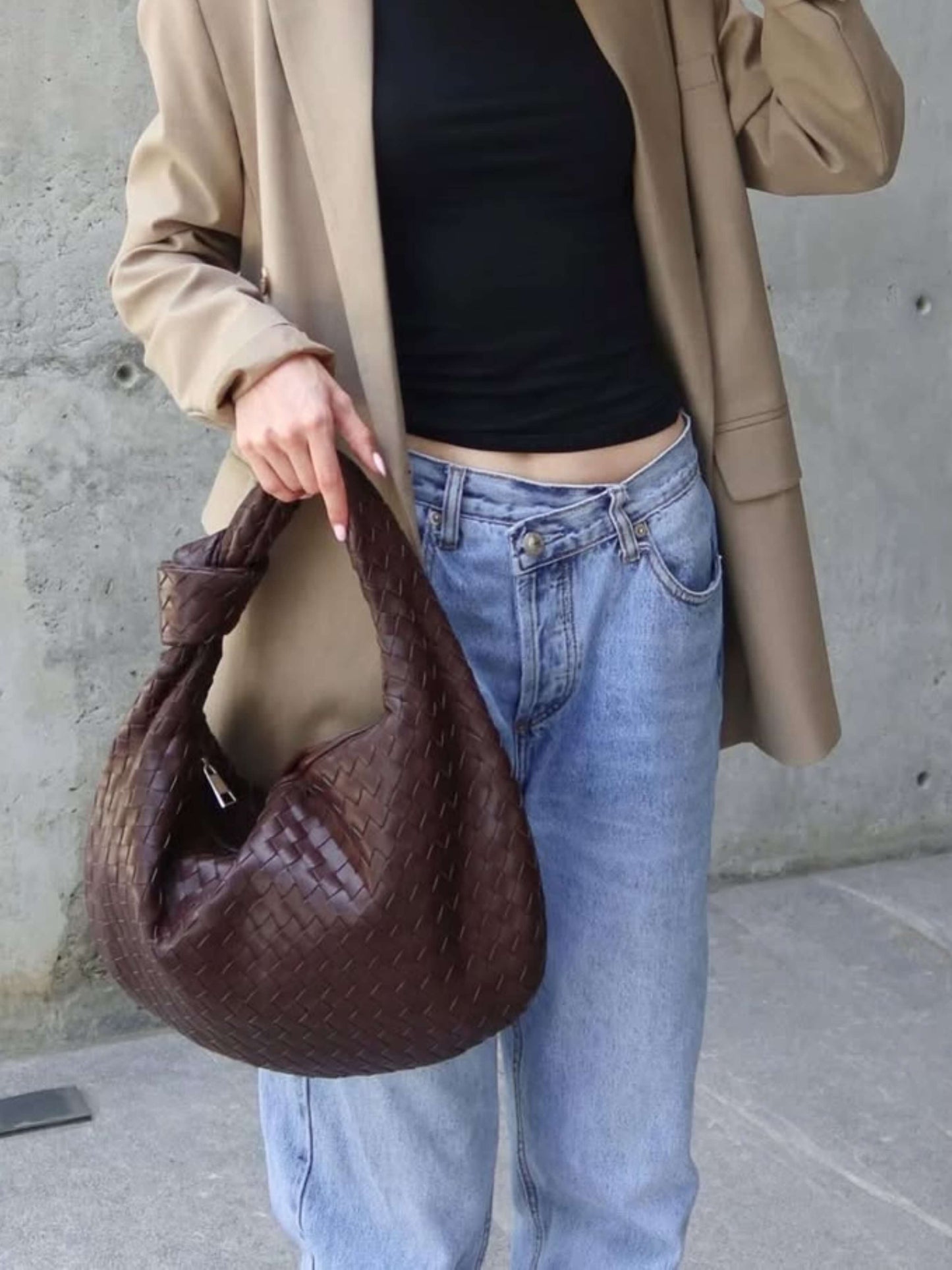 Sava Medium pleciona torebka