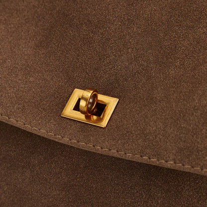 Chiara elegancka torebka z zamszem