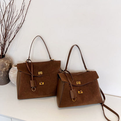 Camille zamszowa torba tote