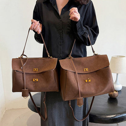 Camille zamszowa torba tote