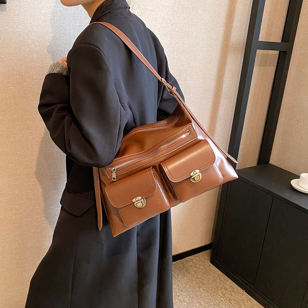 Duo Vintage elegancka torebka na ramię