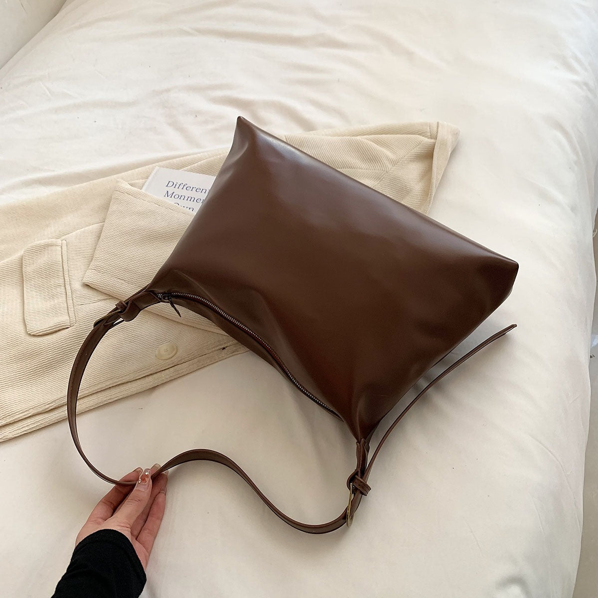 Duo Vintage elegancka torebka na ramię