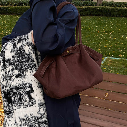 Gianna elegancka torebka zamszowa na ramię