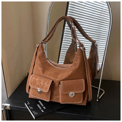 Leona Vintage torebka shopper w panterkę