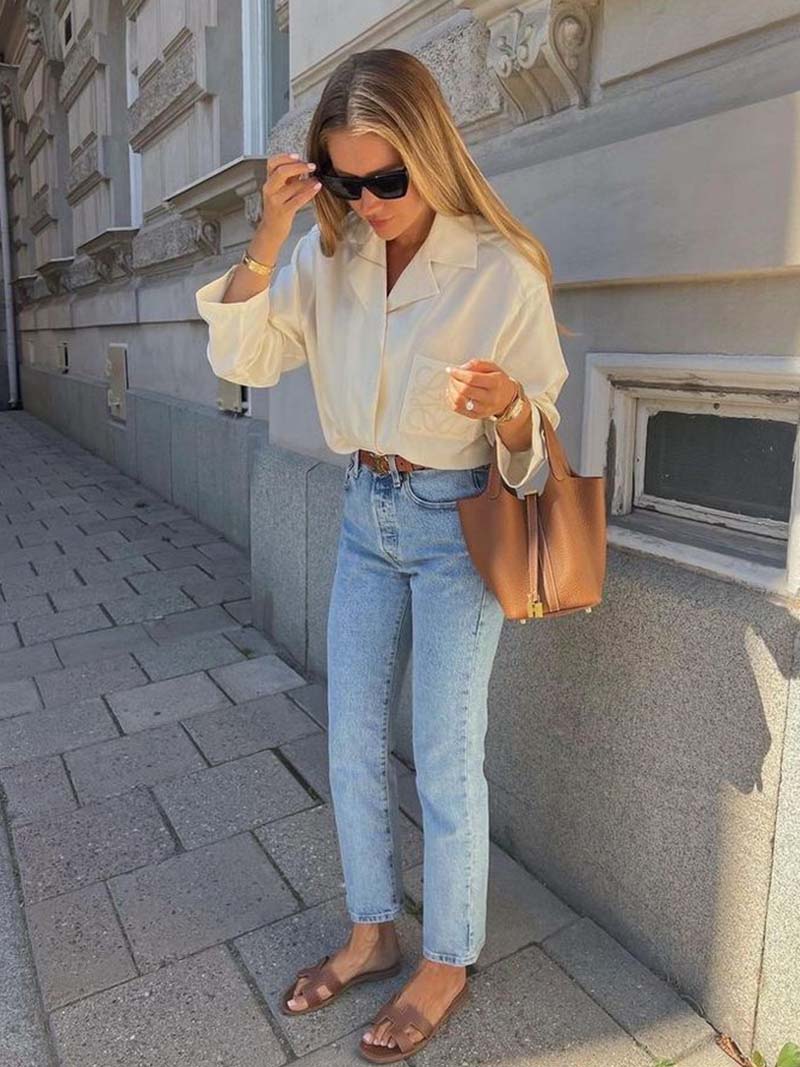 Lune elegancka torebka typu bucket