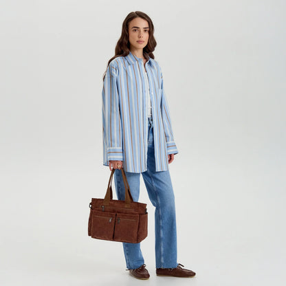 Vienne torba tote ze sztruksu