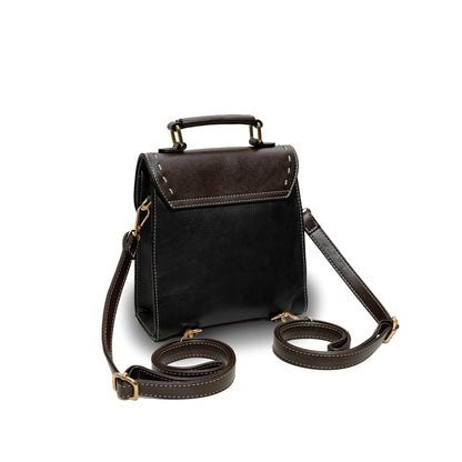 Beechiq Vintage plecak i torebka na ramię 2-w-1