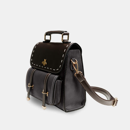 Beechiq Vintage plecak i torebka na ramię 2-w-1