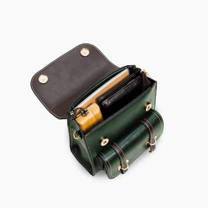 Beechiq Vintage plecak i torebka na ramię 2-w-1